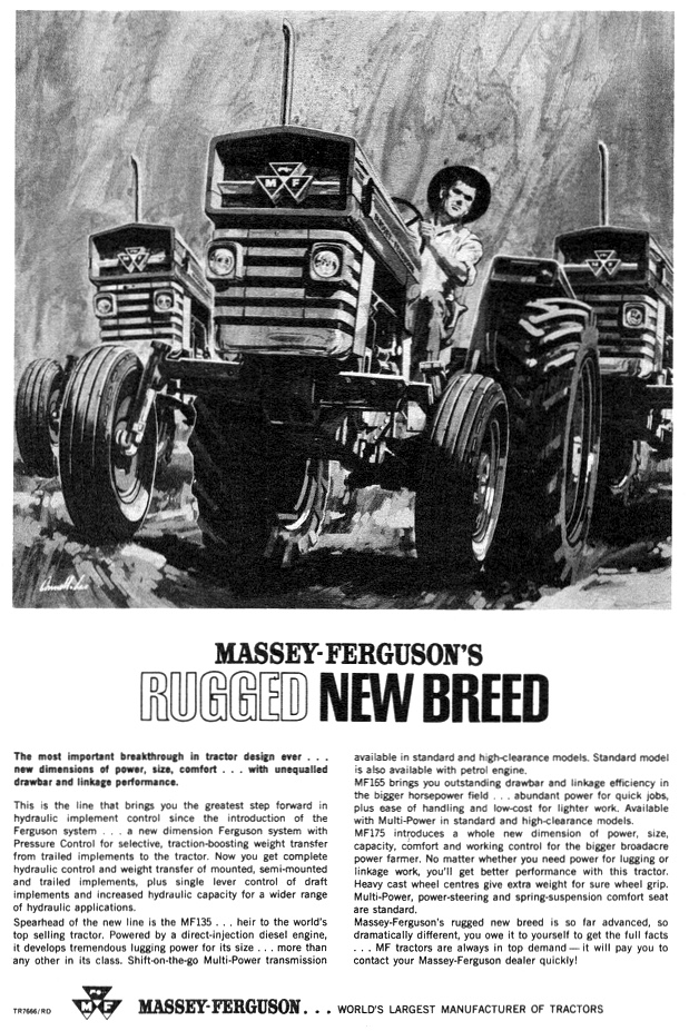 1965 Massey-Ferguson MF135 Tractor
